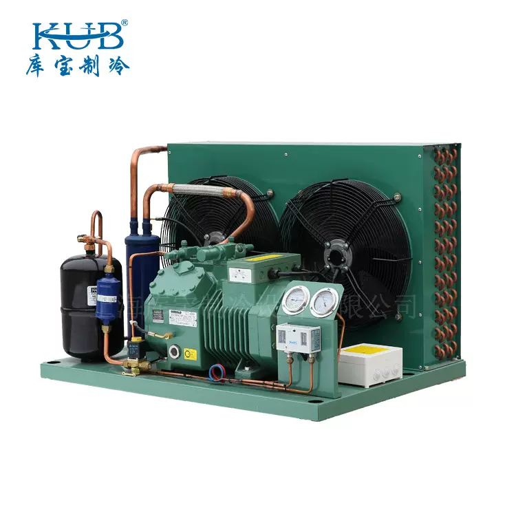 库宝冷库风冷机组 北京比泽尔款敞开式风冷低温冷冻制冷机组