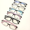 new pattern transparent Spectacle frame men and women currency TR Eyeglass frame square black