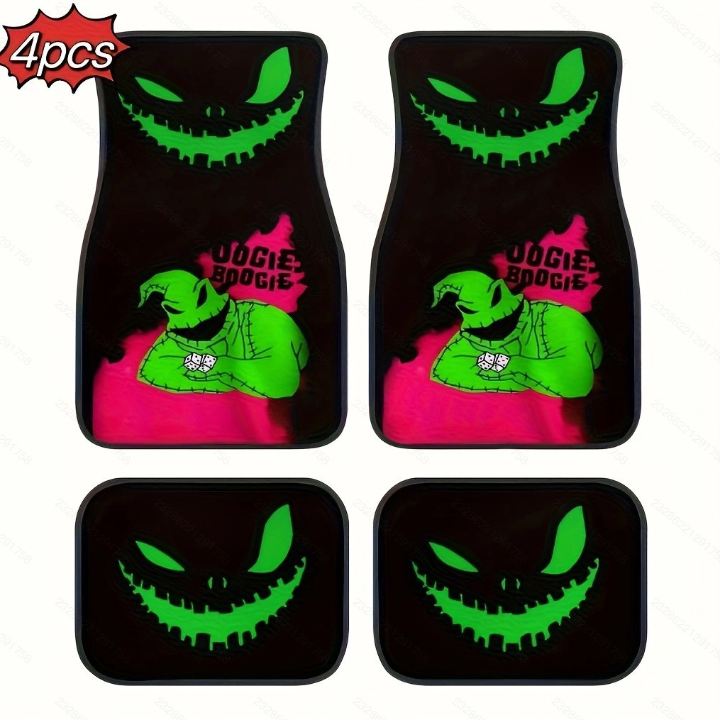 TEMU retro estilo nórdico alfombra de pie de coche alfombra de cuatro piezas tapete resistente a las manchas almohadilla de pie Amazon TEMU al por mayor