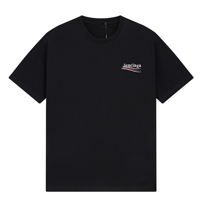 国境を越えた貿易 25ssB 春夏ロゴプリント半袖カジュアルルーズ男女カップル同じスタイル Tシャツトレンディなブランド|undefined