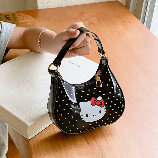 Cute Polka Dot Mini Dumpling Bag for Women 2026 New Cartoon Crossbody Bag Korean Style Ins Super Popular Shoulder Handbag