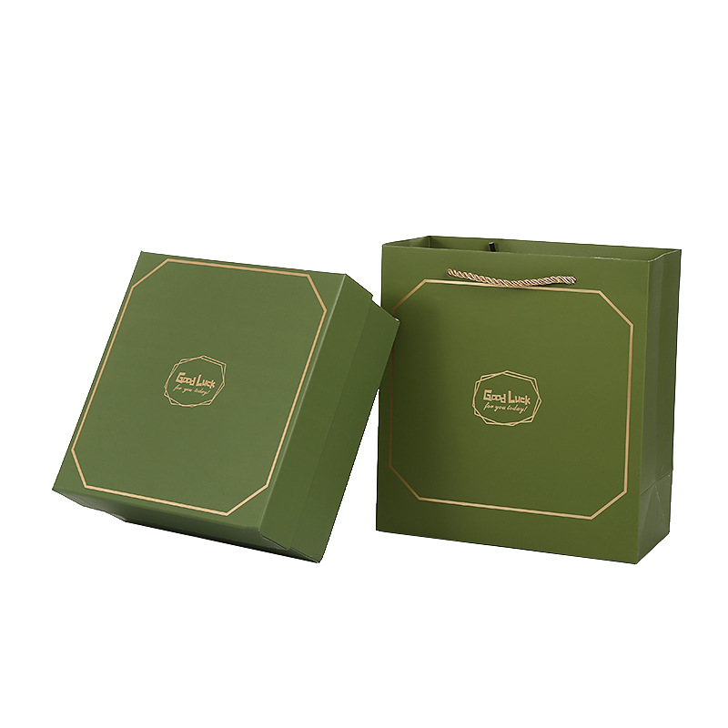 Caja de regalo con caja de regalo de mano Dragon Boat Festival zongzi caja de embalaje empresa Reunión Anual actividad caja de regalo caja vacía portátil al por mayor