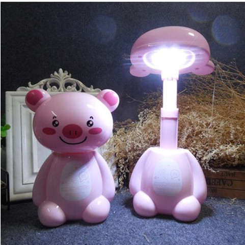 Pink pork lamp