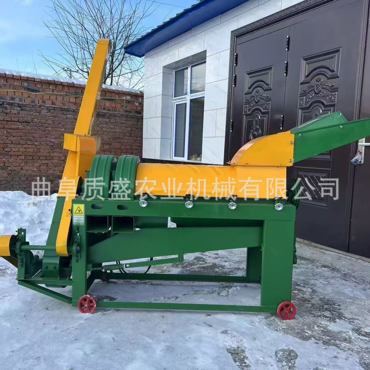 农田自动上料玉米脱粒机农作物苞米谷物移动式扒粒机