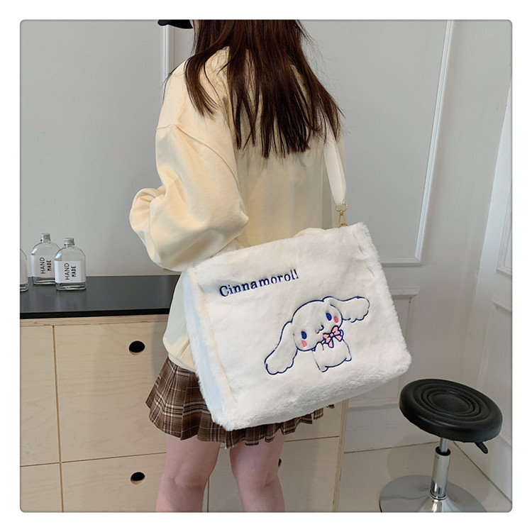 国境を越えてウサギのぬいぐるみを卸売りする女性バッグの補習袋はかわいいスティッチのハンドバッグの誕生日プレゼントのクロミ|undefined