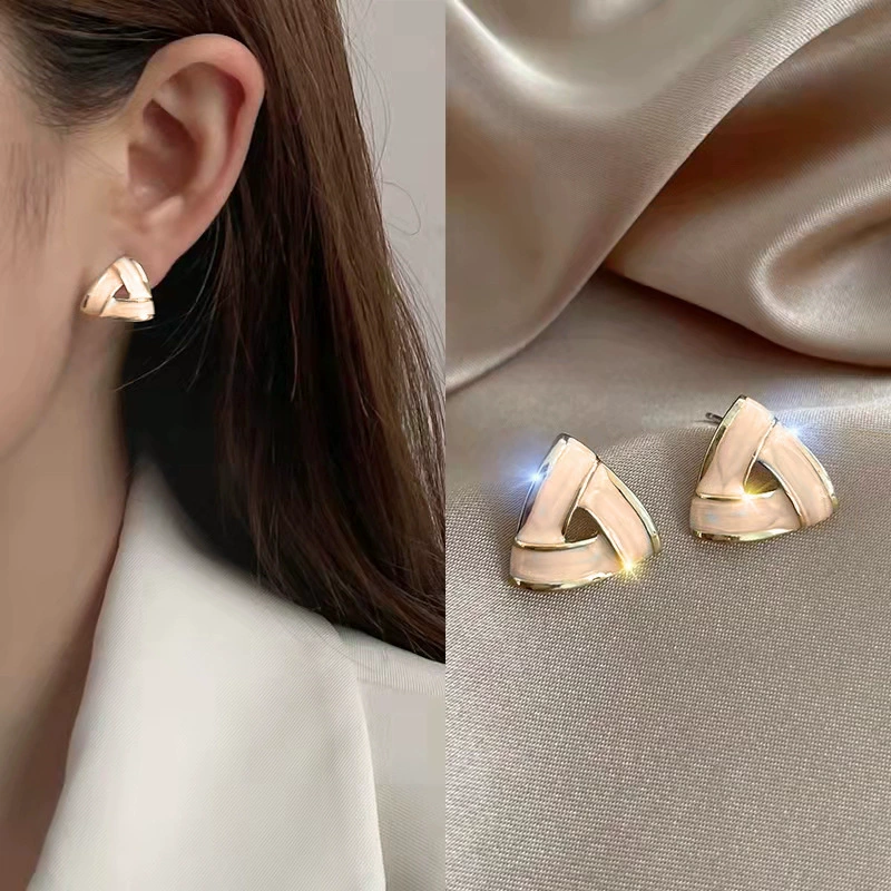Серебряные серьги с иглой, серебро 925, акценты циркония и кошачий глаз, микроинlay, лёгкие 0.008 кг