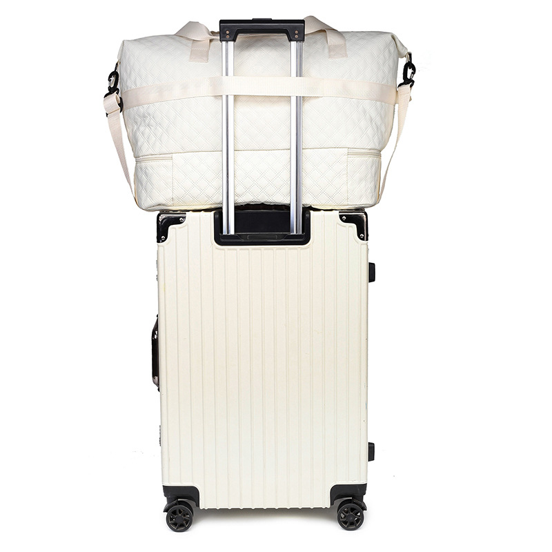 Nueva bolsa de viaje de doble uso seca y húmeda de gran capacidad, posición de calzado independiente multifuncional, bolsa de fitness deportiva, almacenamiento portátil de mensajero