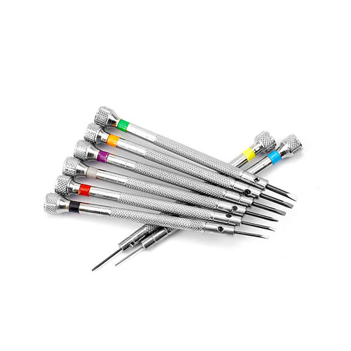 Watch repair tools, multi-spec 0.6-2.0 slotted screwdriver, screwdriver, screwdriver, 8-piece set