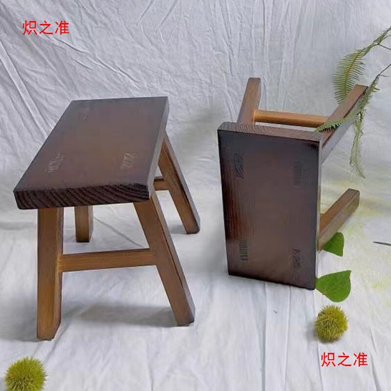 ダンサー用の小さなベンチ、オールウッド、耐久性のあるパフォーマンス、おばあちゃんの橋のベンチ、無垢材のベンチ、小さなベンチ、低いベンチ、リビングルーム用の小さなベンチ|undefined