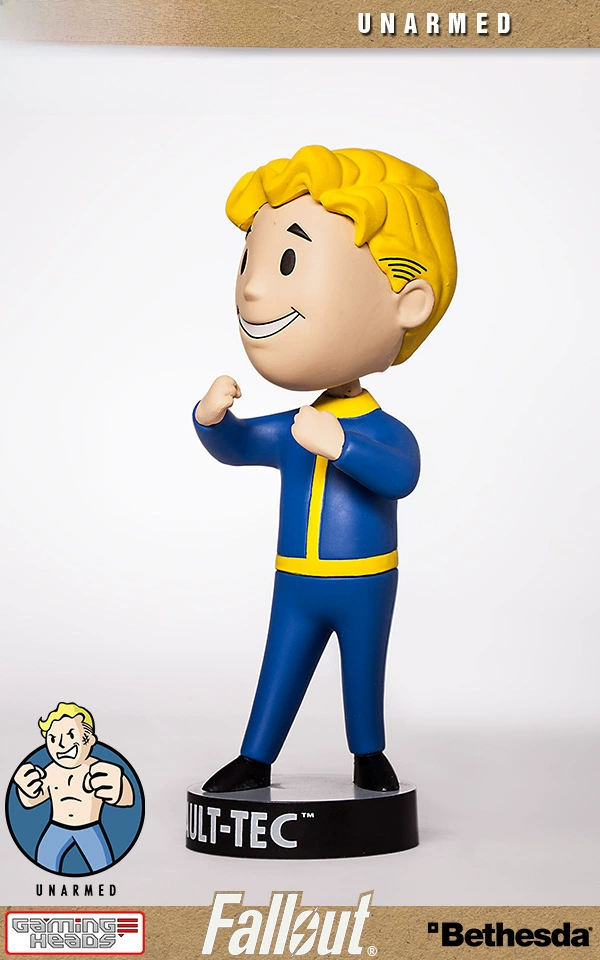 Радиация 4 Радио boy Fallout Q Edition 1 поколения 7 Шейк Хэд Vault Boy Коробка кукла