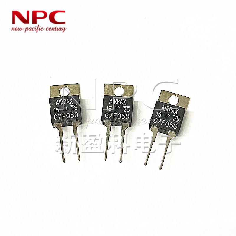 67F100 Normally Open 100 Degree Temperature Switch New Temperature Control Switch 6700 Thermostat TO220 In-line Two Feet