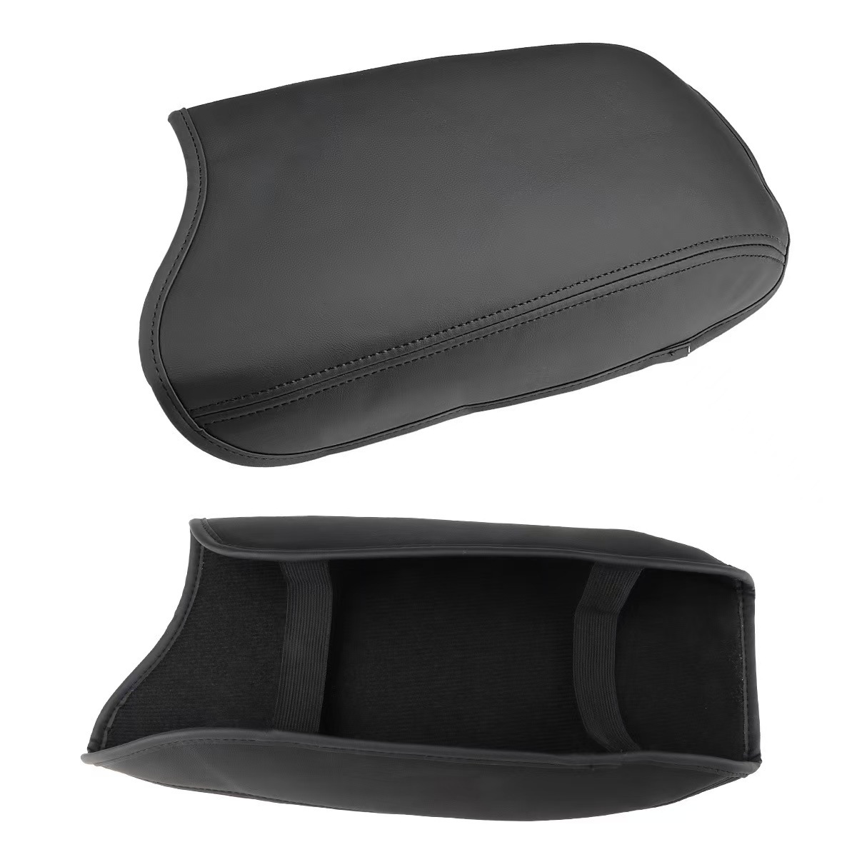 Suitable for 19-21 Ford Ranger Armrest Box Cover, Armrest Box Cover Protective Cover, Leather Center Console Armrest Cover, Car Interior Accessory
