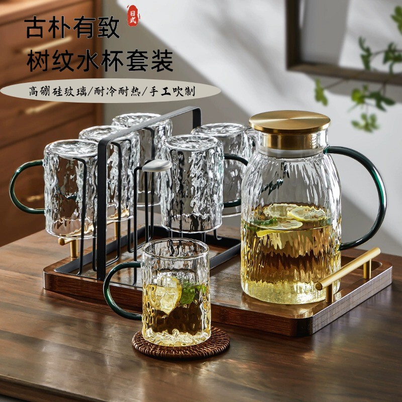 Heat Resistant Borosilicate Glass Cup Set Household Large Capacity Drinking Tea Cup Men's Living Room Hospitality High Temperature Resistant Cup Heat Resistant Borosilicate Glass Cup Set Household Large Capacity Drinking Tea Cup Men's Living Room Hospitality High Temperature Resistant Cup