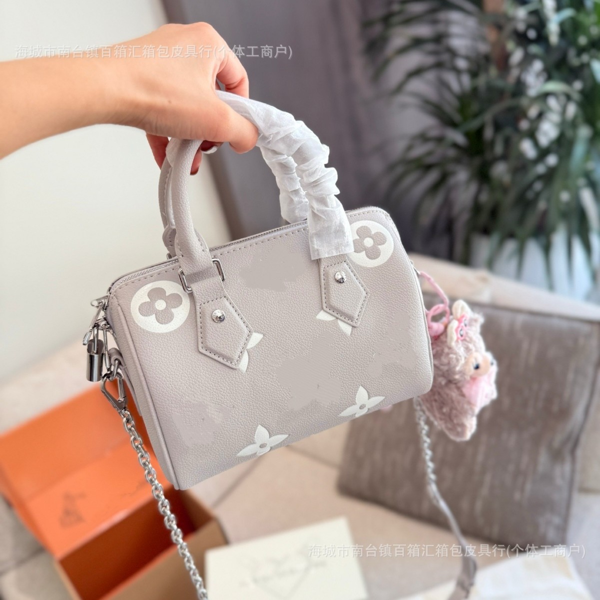 L2025V New Speedy 20 Pillow Bag Women's Shoulder Bag Luxury Fashion Handbag Crossbody Bag - Thumbnail 3