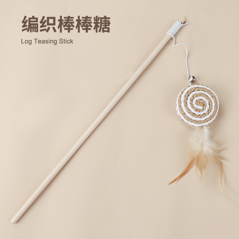 나무 기둥 둥근 케이크