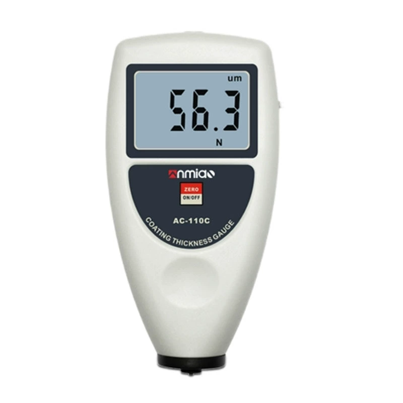 Измеритель толщины покрытия 0-1250 мкм Измеритель толщины покрытия на основе железа без железа AC-110A AC-110AS
