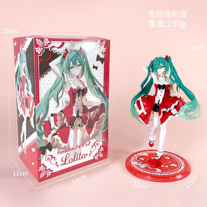 初音未来手办动漫水冰月美少女蕾姆花嫁穹妹二次元公仔模型摆件批|undefined