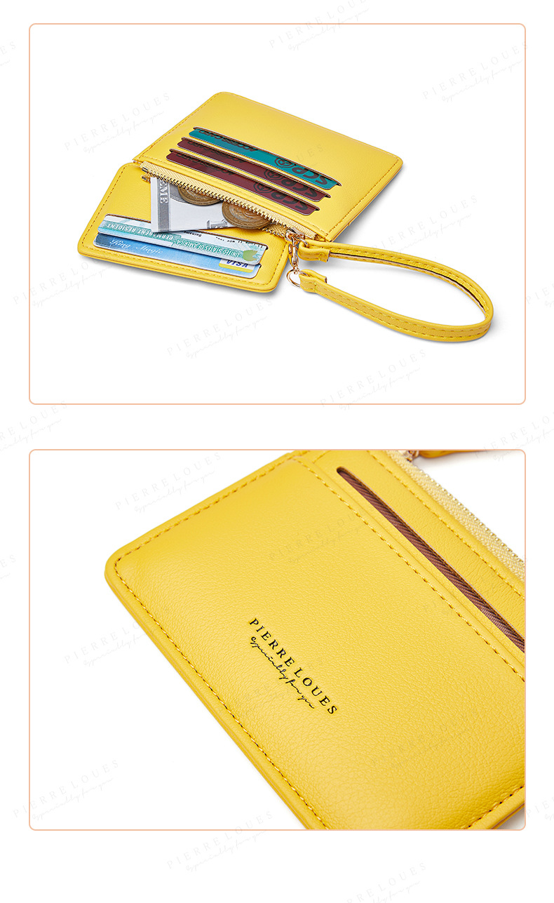 Neue koreanische Version Zero Wallet Multifunktionale kleine Brieftasche modische und süße Kleingeld-Aufbewahrungstasche_voghion.com