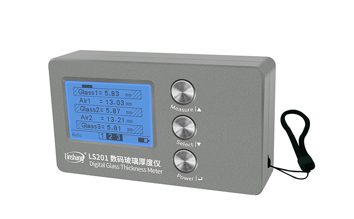 数码玻璃厚度检测仪，手持式中空玻璃测厚仪SL201