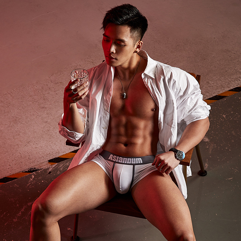 新款男士内裤再生纤维低腰平脚无痕透气舒适四角短裤裤衩厂家直销|ms