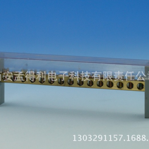 上海雷普E小母排E8*12 10K 汇流排 铜条端子 母排 品牌授权代理