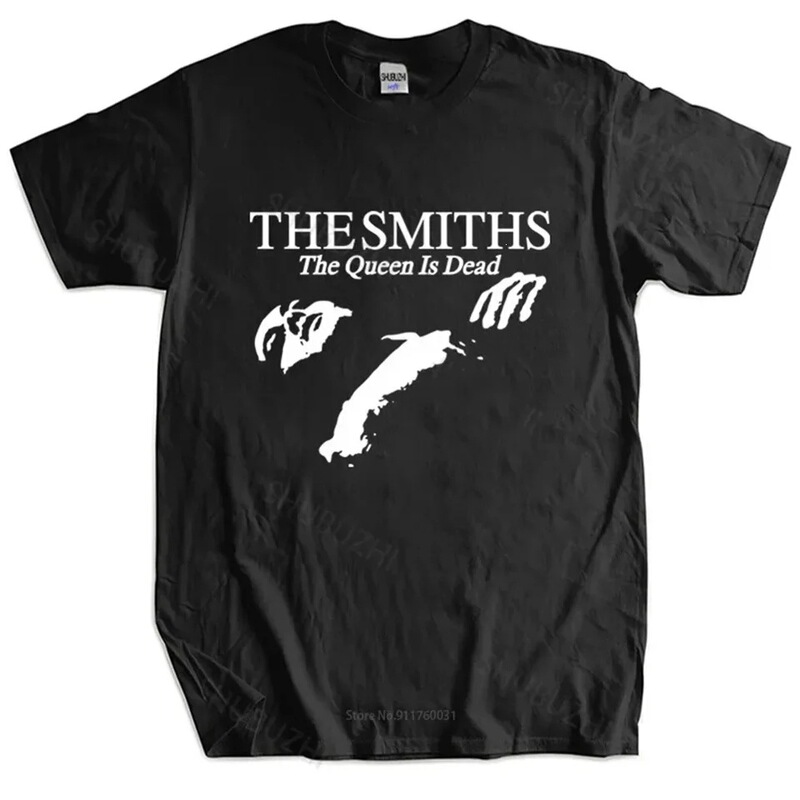 Morrissey O-Neck Short-Sleeve Black T-Shirt Top Smith T-Shirt Independent Aesthetic Clothing Harajuku Street Casual T-Shirt