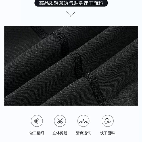 Men's swimming trunks wholesale men's Amazon quick-drying running training cross-border beach sand European and American women's double-layer anti-embarrassment