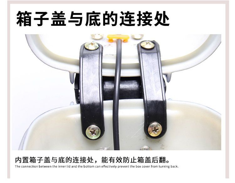 Motorcycle Elements Waterproof Motorcycle Side Box Classic Retro Travel Side Box New Universal Modified Box