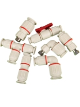 �����PPR��PVC�ܿ��ٽ��^ ֱ��6��25mm��ӹܼ��@�ֹ��ˮ�ܽ��^