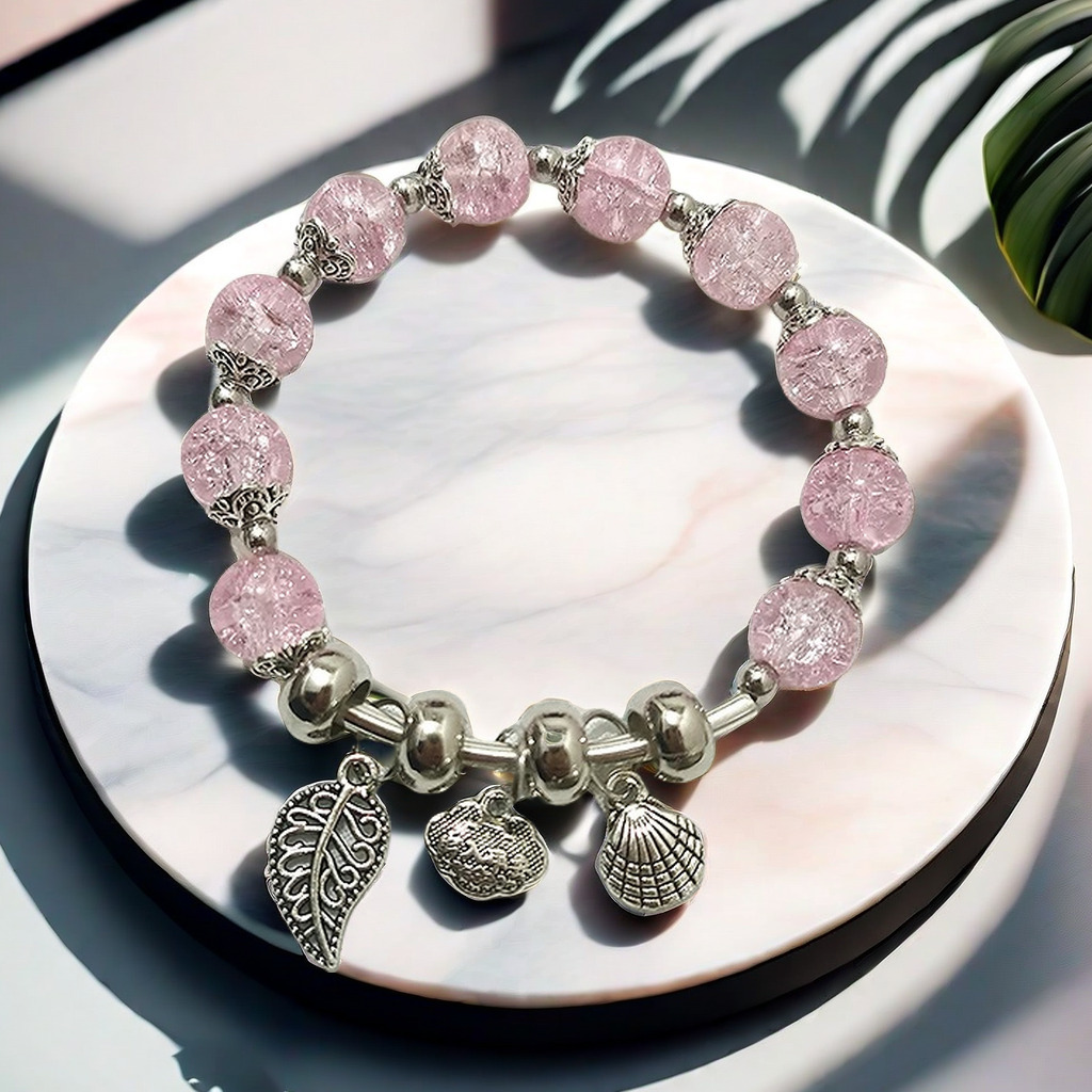 Pulsera de Lirio de los Valles Súper Hada, Promoción Especial 2025, para Mujer, Fresca y Única, Sensación de Alta Gama, Regalo de Pulsera con Cuentas para Mejor Amiga Estudiantil