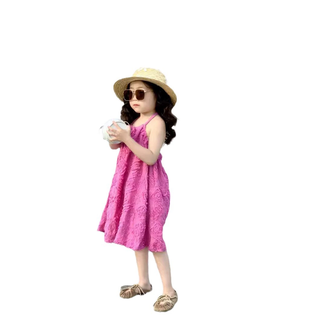 Slip dress for princess, french style, with embroidery