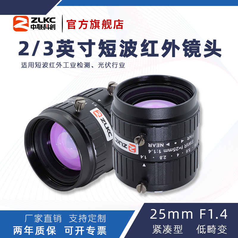 ZLKC�����ƴ�25mm��ҵ��ͷSW2514MPIR�ͻ��������̲����⾵ͷ