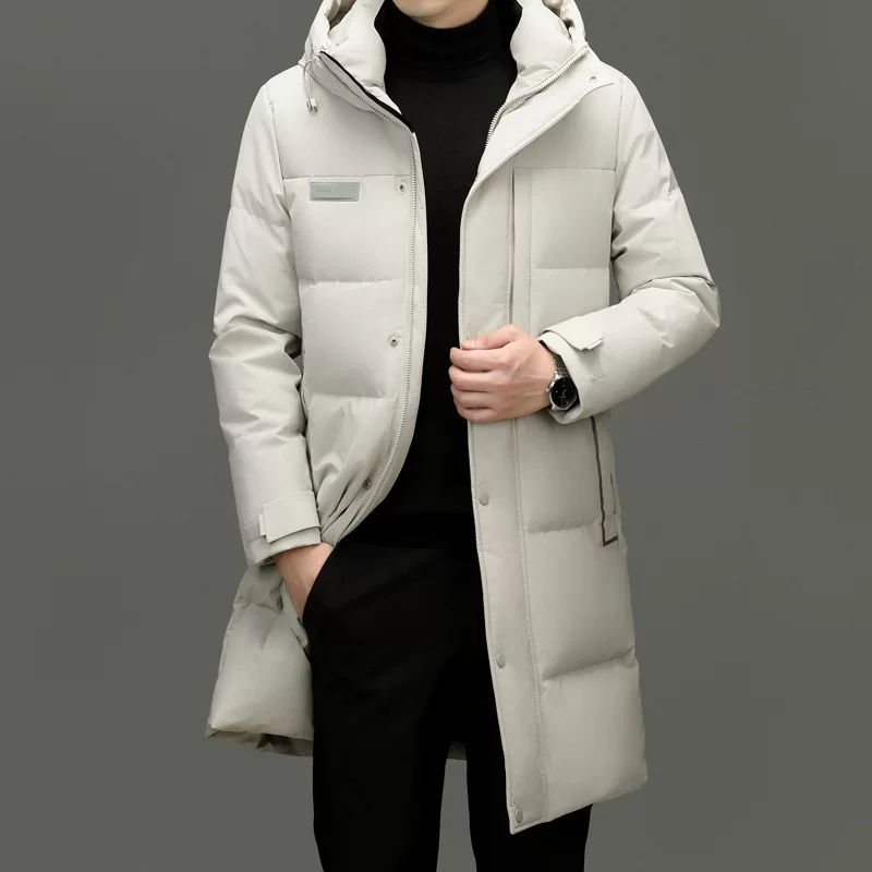 Men's elite winter down jacket, keep warm hoody