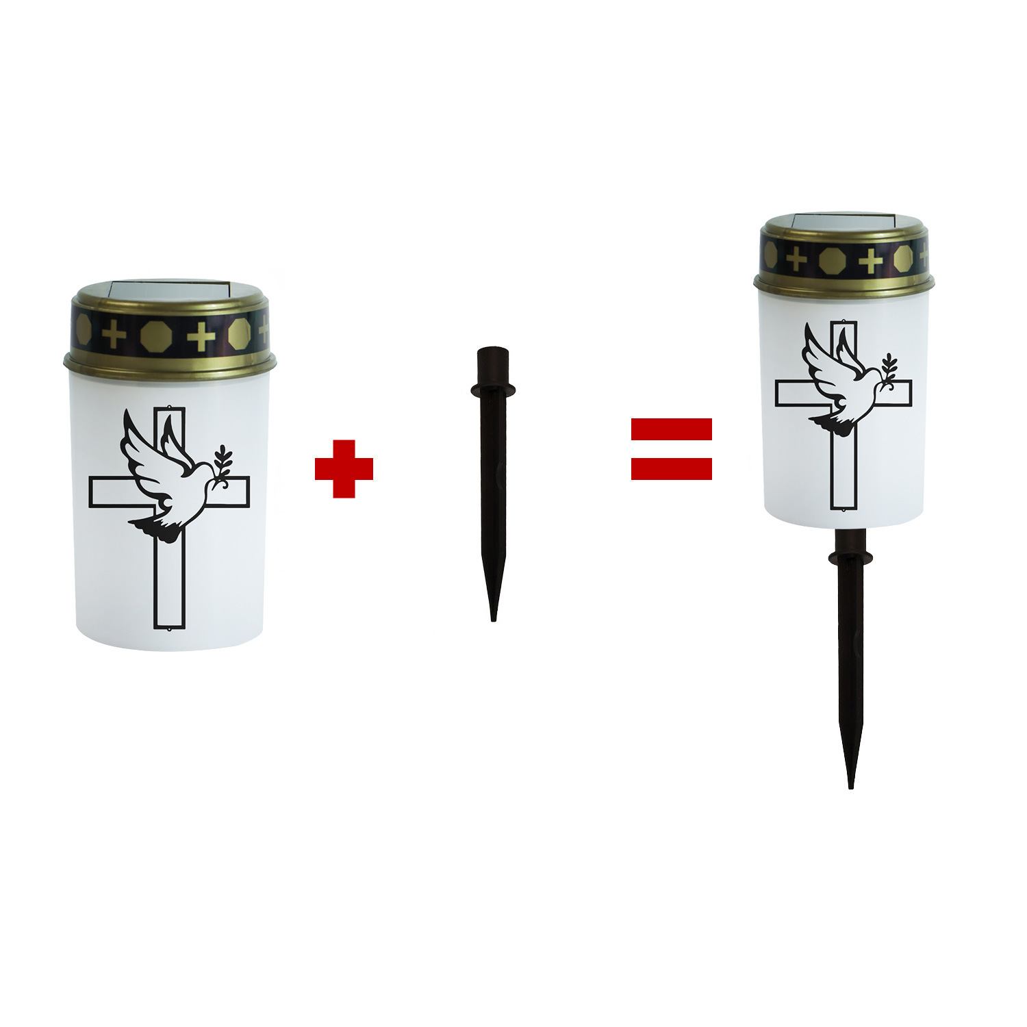 접지 플러그 포함 2(흰색 쉘)