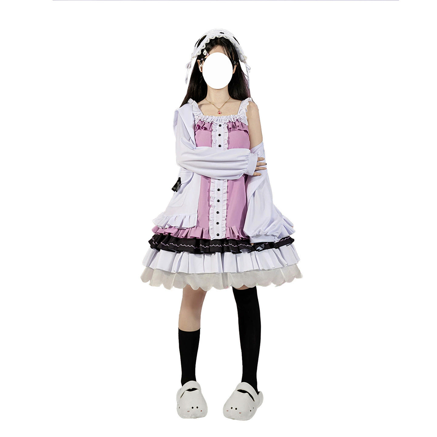 Bangdream mygo пижамная вечеринка Рики Шиина 2D косплей аниме/игра CG1929