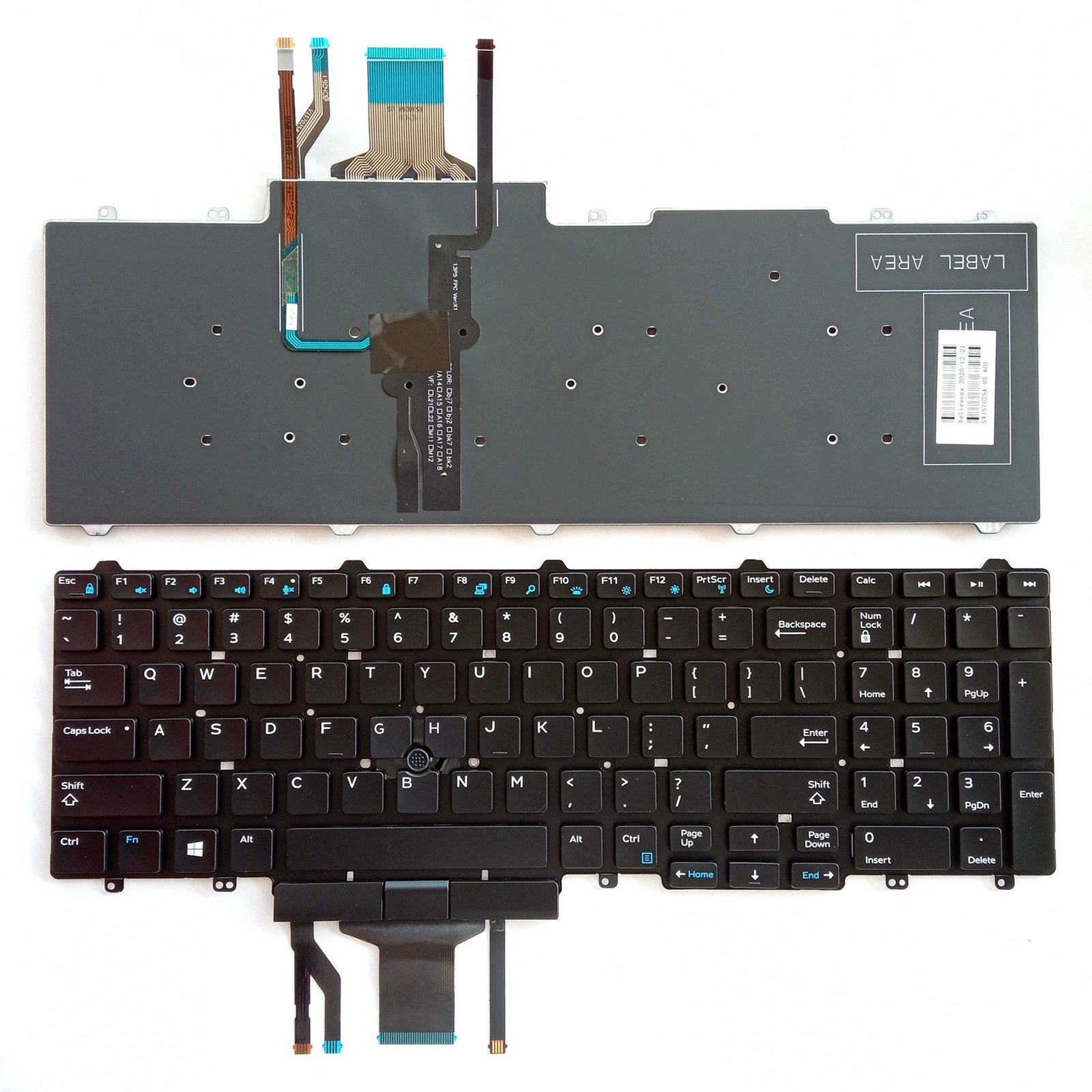 Совместимый ноутбук, клавиатура, английский, E5550, E5580, E5590, E5591
