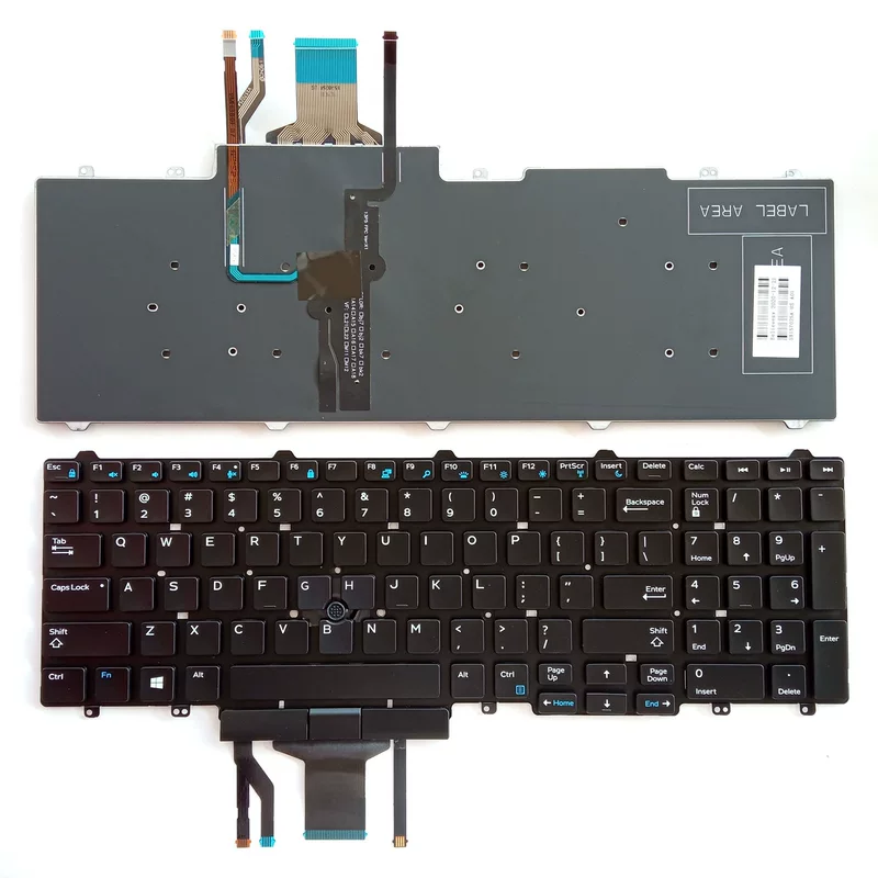 Совместимый ноутбук, клавиатура, английский, E5550, E5580, E5590, E5591