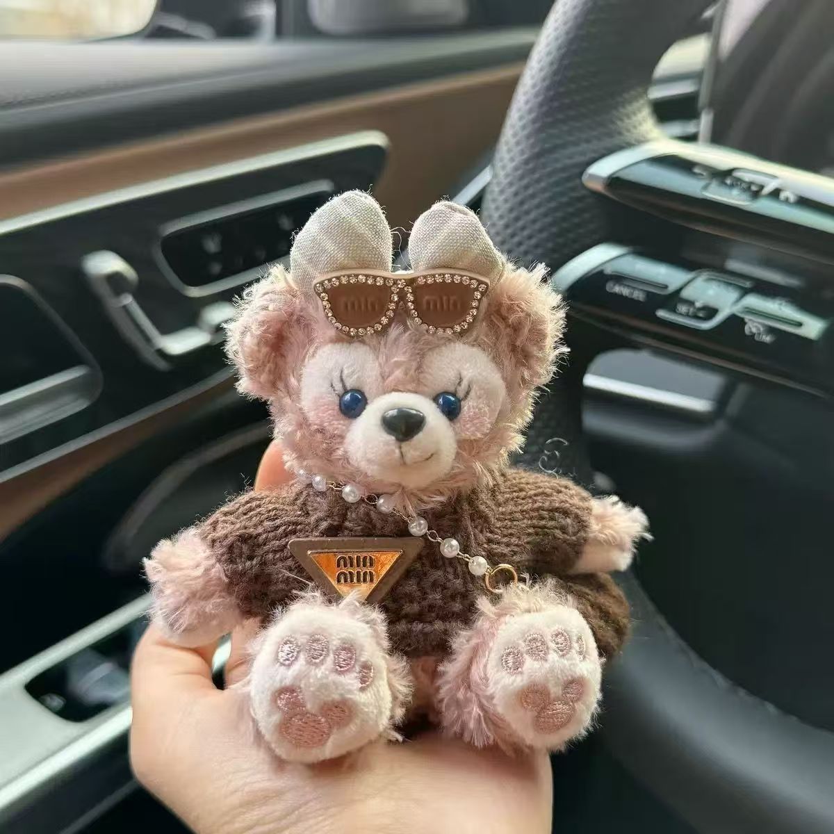 하이엔드 미니 로고 숄더백 로즈