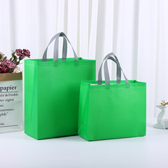 無紡布手提袋購物袋定製無紡布禮品袋覆膜包裝袋服裝店袋子
