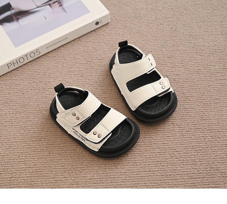 Boys Sandals Soft Soled Summer Beach Shoes For Kids And Students_voghion.com