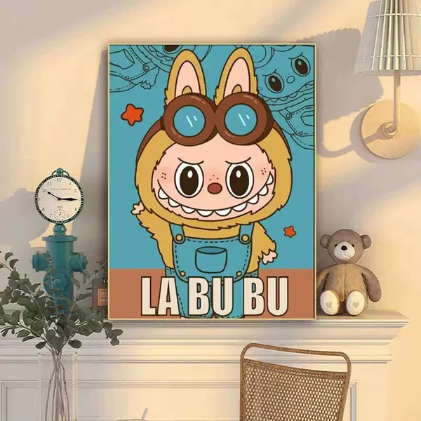 Rabubu-57 [Ultra-HD picture quality] -30x40 cm [back with glue]