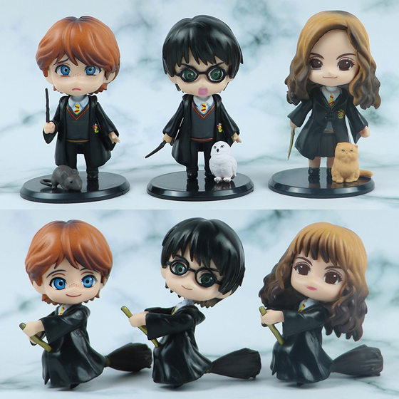 Harry Potter hand-made Harry Potter Ron anime peripheral blind box toy egg twisting machine Doll Doll wholesale