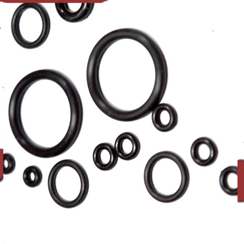 o型圈密封圈胶圈线径1/1.5/2/2.5/3/3.5氟胶丁晴垫圈防水耐高温
