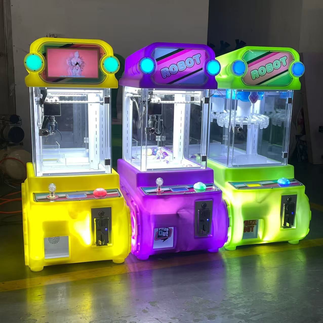 Mini máquina de garras comercial que funciona con monedas para niños, máquina de garras de regalo, fabricante de equipos de juegos de arcade