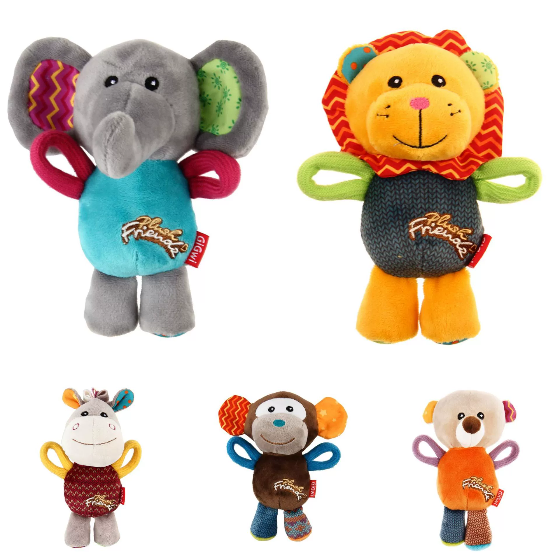 GiGwi — это игрушка для собак, которая издает звуки, реалистичная плюшевая игрушка для питомцев, которая издает шумы.