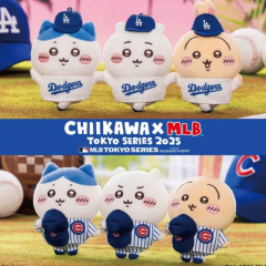 アニメかわいい自嘲熊chiikao MLB連名野球ウサキ小八吉伊ぬいぐるみストラップ