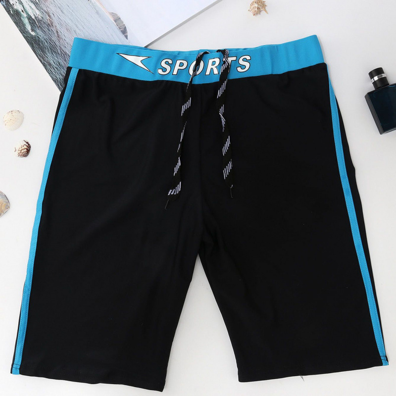 Pantalones de baño de hombre, trajes de baño elásticos, spa de playa, spa incómodo, piscina de spa de playa, 7 puntos de almacenamiento, comercio exterior