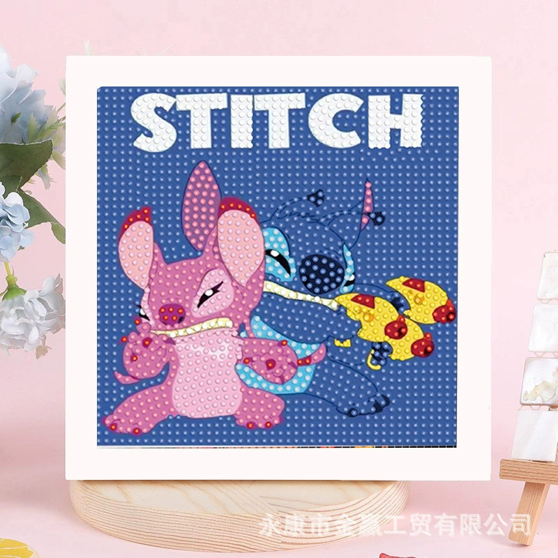 Мультяшная умная игрушка, DIY, новая коллекция, детское handmade diy, украшенная бриллиантами