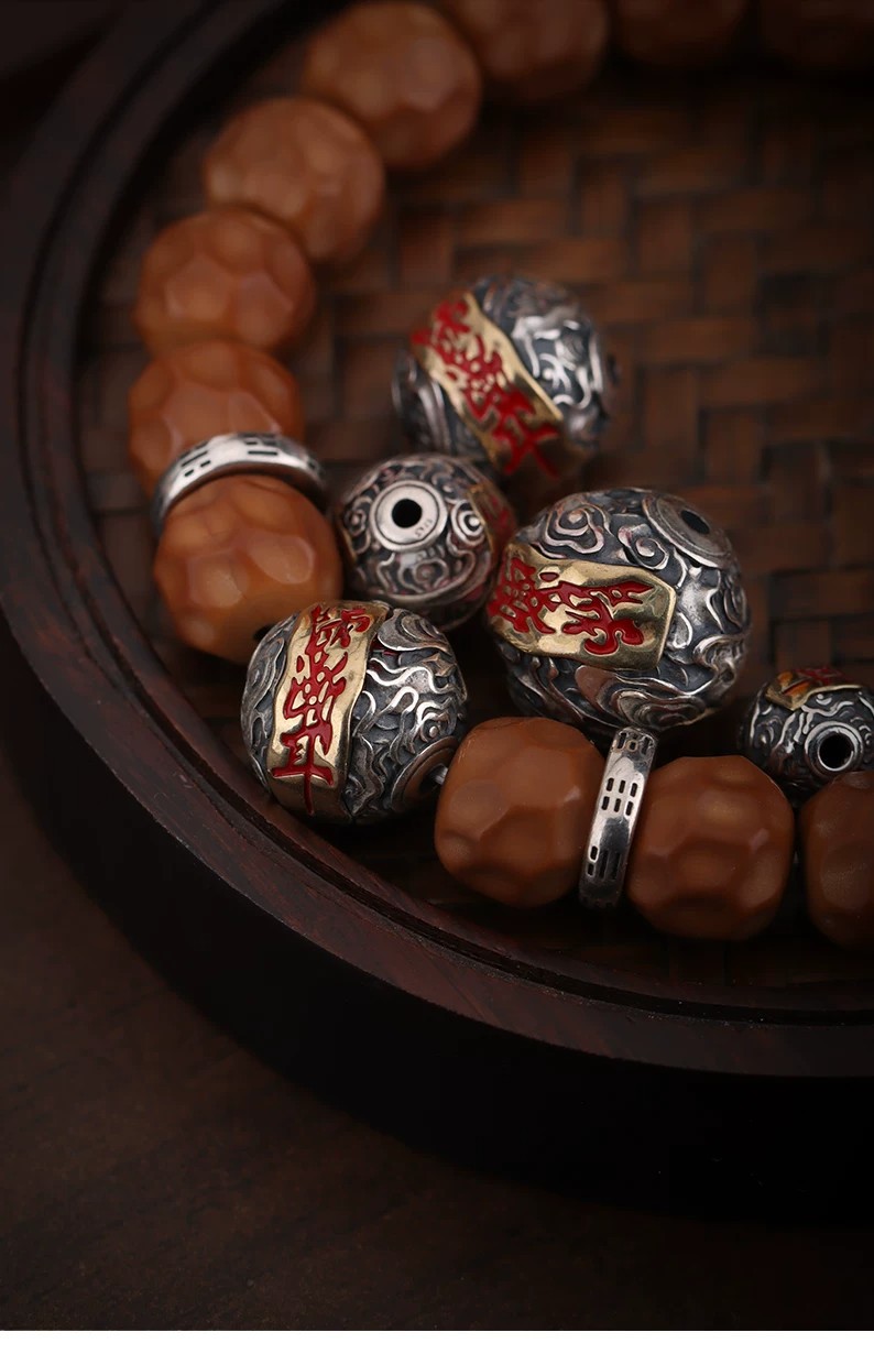 Raindrop Cloud Pattern Spacer Beads, Original DIY Accessories for Bracelets, Loose Beads, Accessories