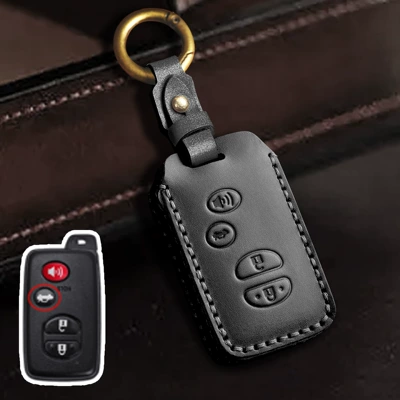 patrol land kuroze special key – Car key bag - black-4-button-trunk